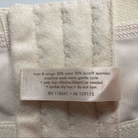 CACIQUE, Women’s light beige bra, Size‎ 46C, NO UNDERWIRE, adjustable straps - Picture 5 of 9